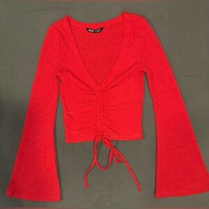 Shein Flare Sleeve Top